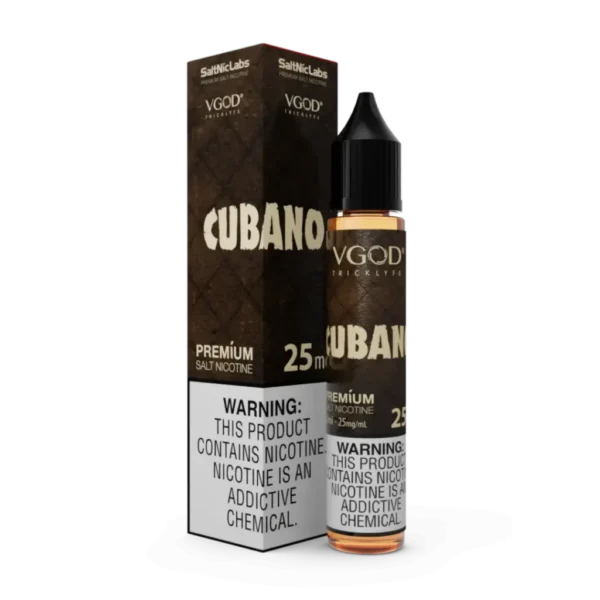 سالت تنباکو وانیل ویگاد (30 میل) VGOD CUBANO RICH CREAMY