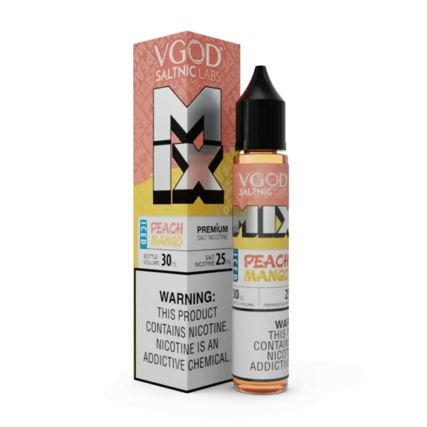 سالت هلو انبه یخ ویگاد (30 میل) VGOD MIX PEACH MANGO ICED