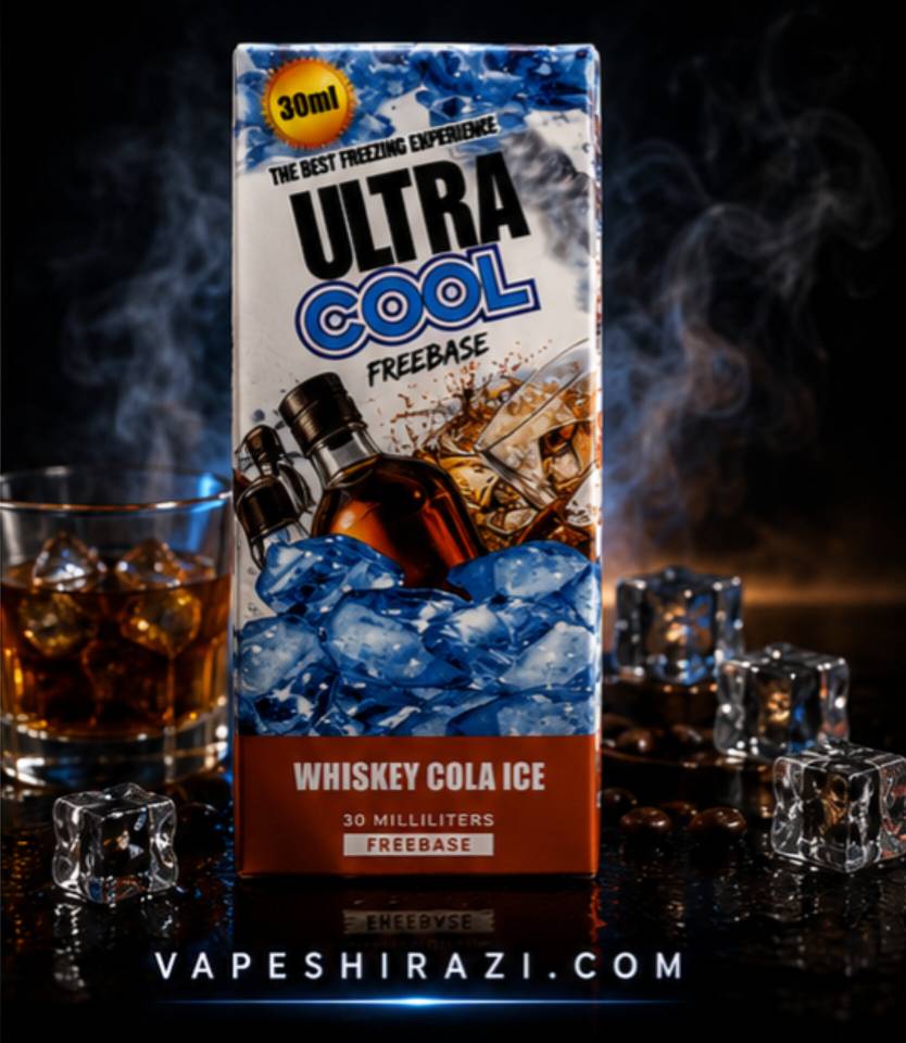 Ultra Cool Whiskey Cola Ice Saltnic 30ml 35mg سالت اولتراکول ویسکی نوشابه یخ