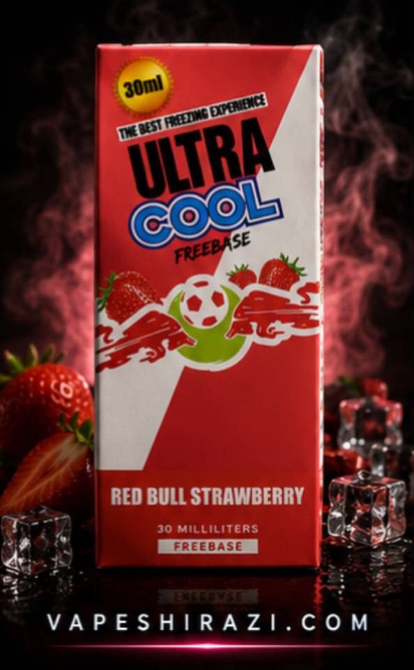 Ultra Cool Redbull Strawberry  Saltnic 30ml 35mg سالت اولتراکول ردبول توت فرنگی