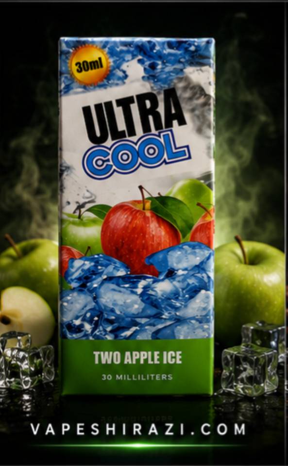 Ultra Cool Two Apple Saltnic 30ml 35mg سالت...