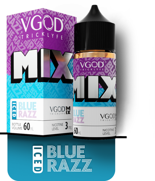 Vgod Freebase IcedBlueRazz 3mg 60ml جویس ویگاد بلوبری...